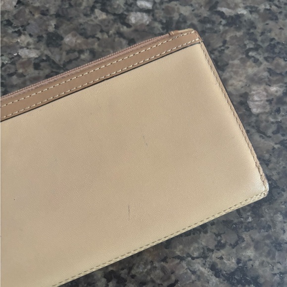 Coach Ashley Women's Beige and Brown Wallet - Picture 5 of 6